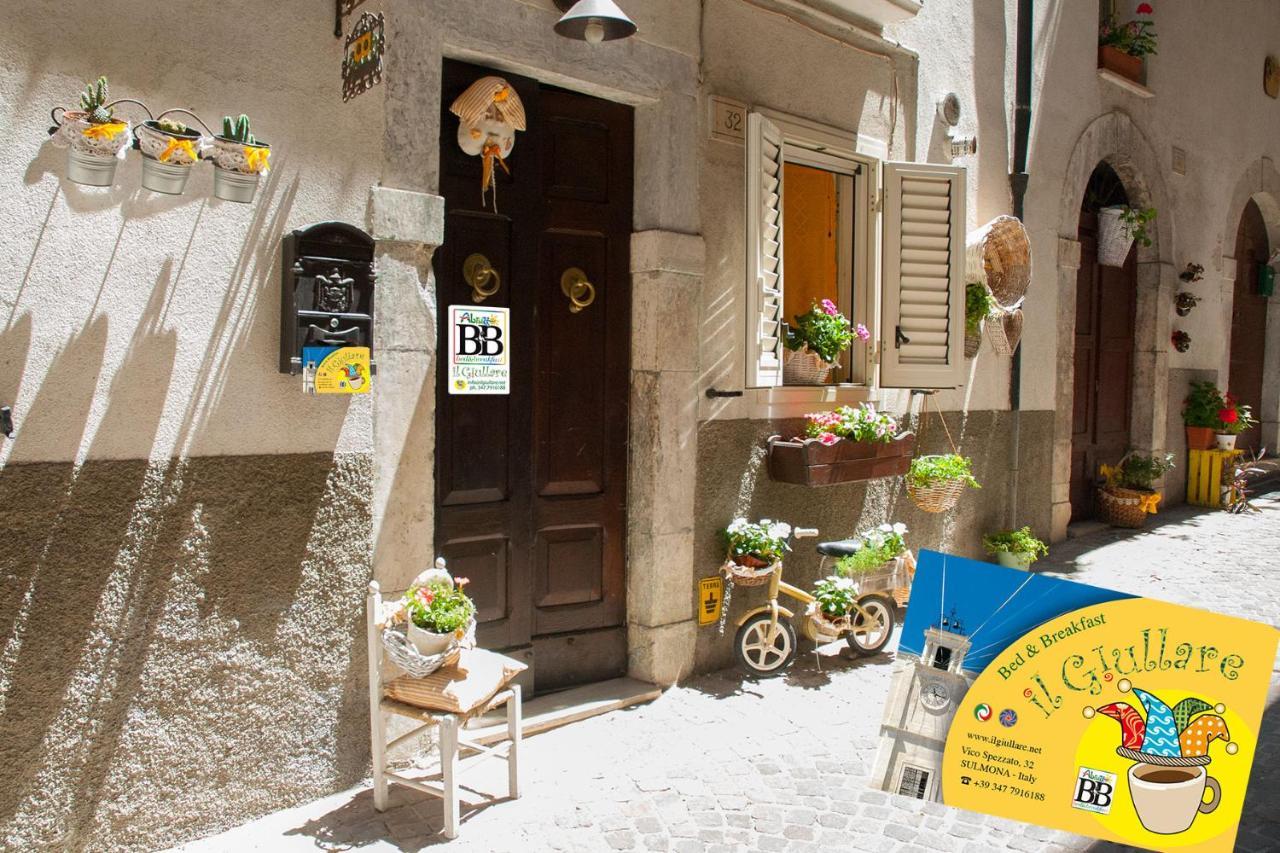 B&B Il Giullare Sulmona Exteriör bild